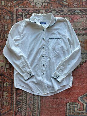 Vintage Pendleton Button Down Shirt – Tartan Plaid Piping Accent